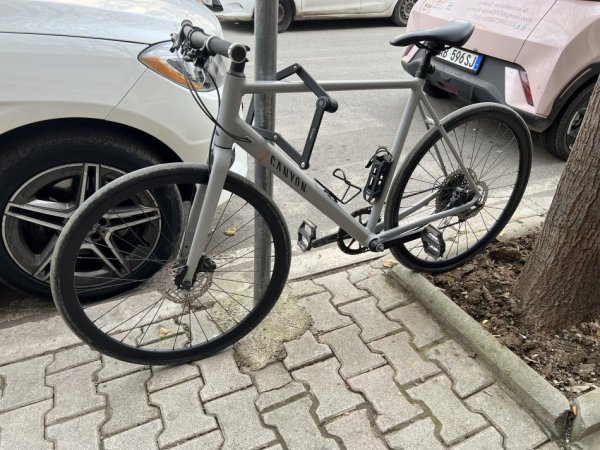Tirane, shes biciklete Canyon 350 €