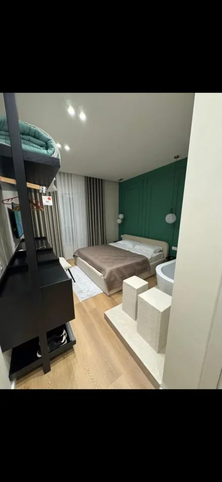 Tirane, shitet apartament 1+1+Ballkon Kati 1, 30 m² 57.000 € (Kompleksi Mangalem)