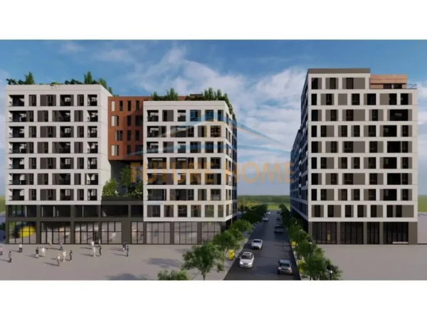 Tirane, shitet apartament 1+1 Kati 6, 100 m² 203.500 € (Kompleksi Novus, Rruga Karl Gega.)