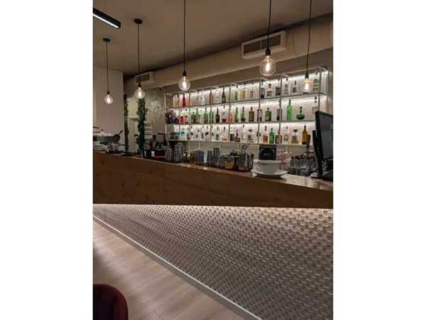 Tirane, shitet bar-kafe Kati 0, 176 m² (Prane Pallatit me Shigjeta)