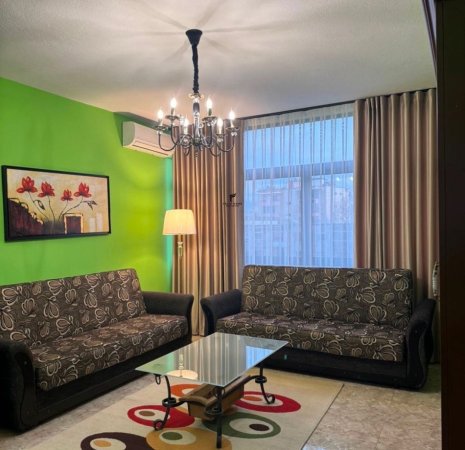 Tirane, jepet me qera apartament 1+1 Kati 7, 63 m² 500 € (stacioni i trenit)