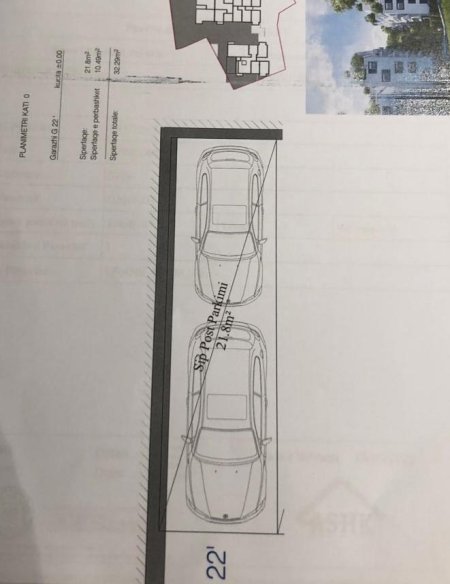 Tirane, shitet garazh | post parkimi , 32 m² 70.000 € (LIQENI I THATE)