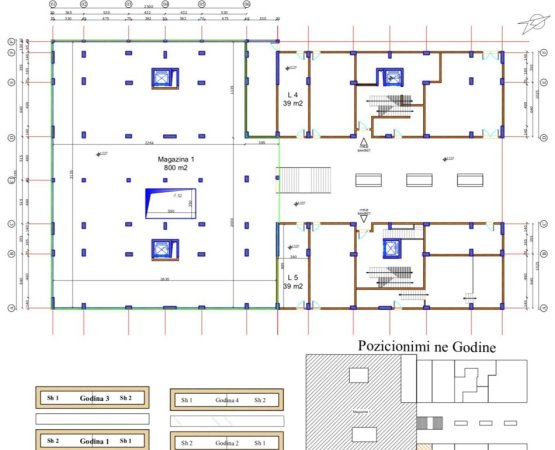 Shitet, Magazin + Lokal, Selitë, Tiranë - 1100€ m² | 800 m²