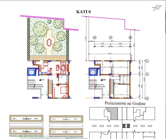 Tirane, shitet apartament duplex Dublex Kati 0, 70 m² 200.000 € (Selite)