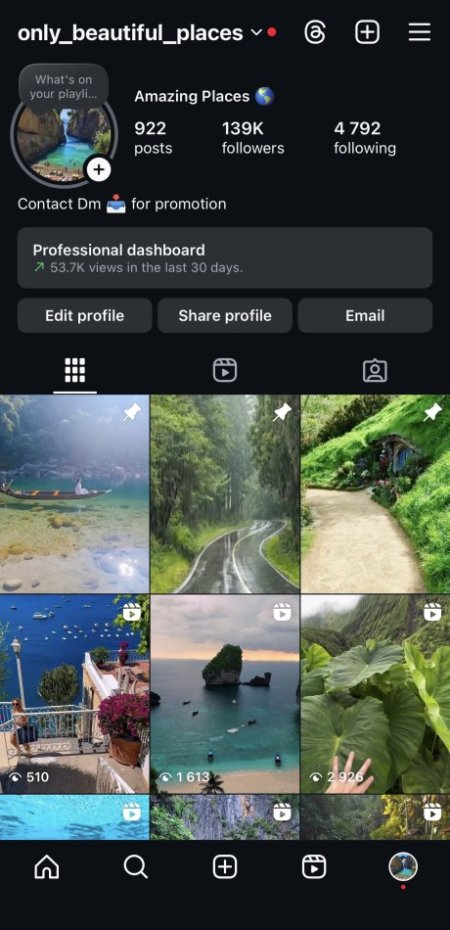 Shiten faqet ne instagram