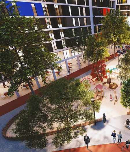 Tirane, shitet apartament 1+1 , 59 m² 78.000 € (UNIVERS CITY)