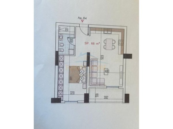 Tirane, shitet apartament 1+1+Ballkon Kati 4, 77 m² 88.000 € (Babrru)