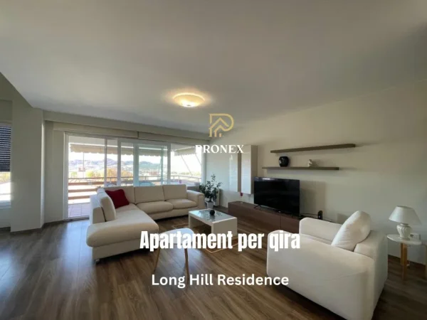 Tirane, jepet me qera apartament 2+1+Ballkon Kati 1, 140 m² 1.500 € (Long Hill Residence/ TEG)