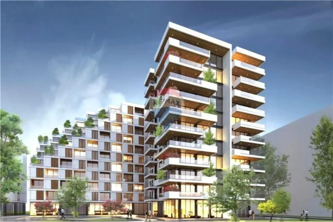 Vlore, shitet ambjent biznesi Kati 0, 126 m² (Kompleksi Poseidon, Lungomare, Vlorë)