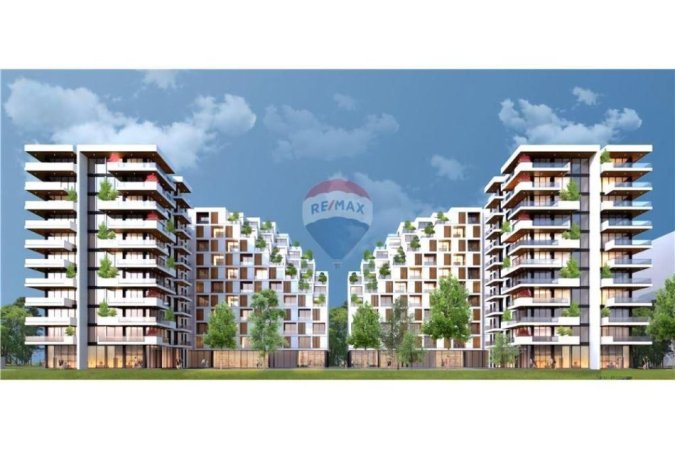 Vlore, shitet ambjent biznesi Kati 0, 126 m² (Kompleksi Poseidon, Lungomare, Vlorë)