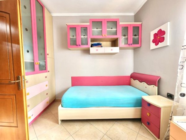 Shqiperi, jepet me qera apartament 2+1+Ballkon Kati 8, 120 m² 600 € (Selvia, Shkolla Siri Kodra)