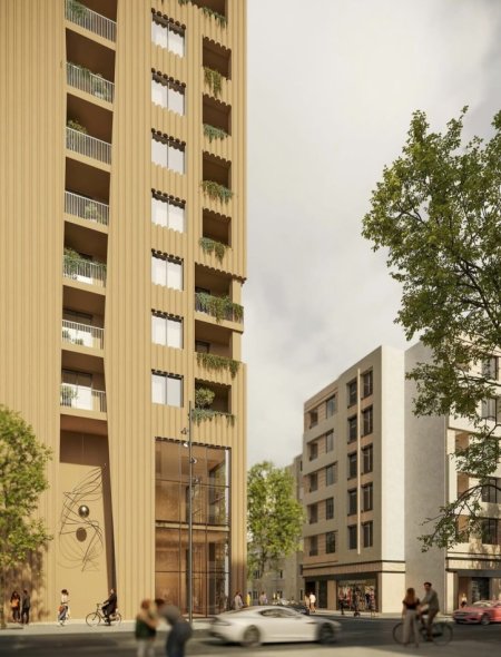 Tirane, shes apartament 2+1+Ballkon Kati 13, 175 m² 559.000 € (Rruga Fortuzi)