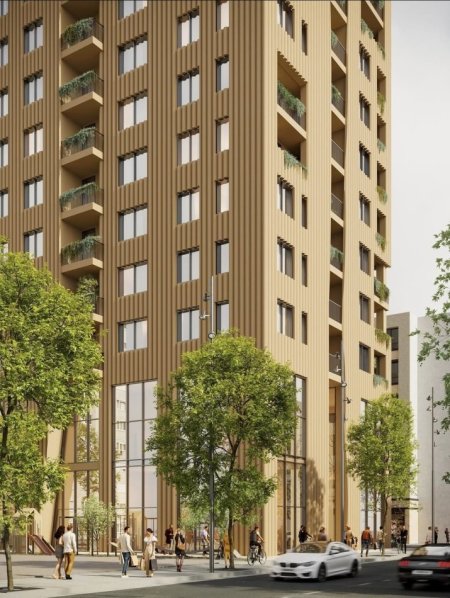 Tirane, shes apartament 2+1+Ballkon Kati 13, 175 m² 559.000 € (Rruga Fortuzi)