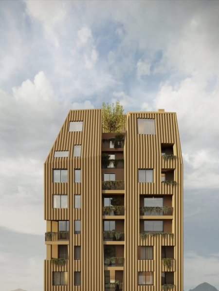 Tirane, shes apartament 2+1+Ballkon Kati 13, 175 m² 559.000 € (Rruga Fortuzi)