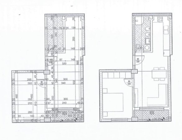 Tirane, shes apartament 1+1+Ballkon Kati 7, 63 m² 210.000 € (Rruga e Barrikadave)