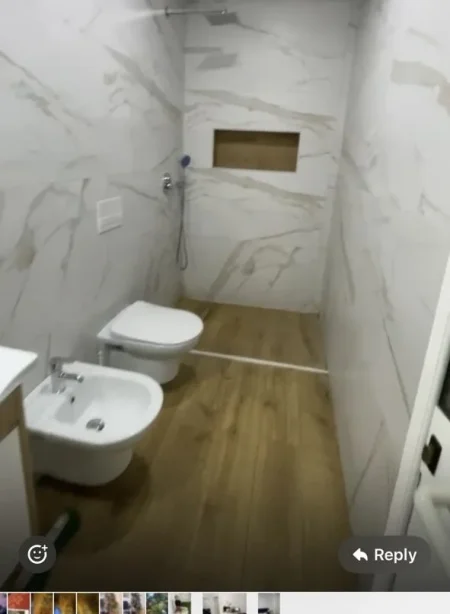 Tirane, jepet me qera apartament 2+1+Ballkon Kati 5, 81 m² (Stacioni Trenit)