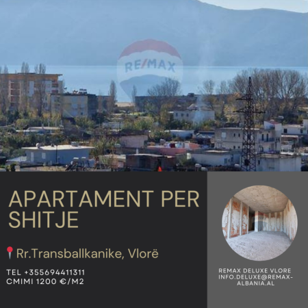 Vlore, shitet apartament 1+1 Kati 9, 71 m² 