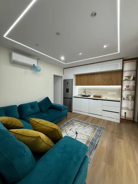 Tirane, jepet me qera apartament 2+1+Ballkon Kati 1, (Ish Fusha e Aviacionit)