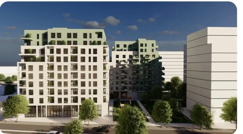 Tirane, shitet apartament 1+1 Kati 8, 53 m² 125.600 € (Ish Fusha e Aviacionit)