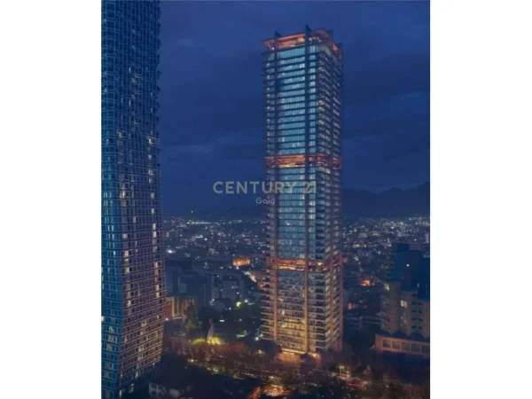 Tirane, shitet apartament 1+1 Kati 15, 93 m² 