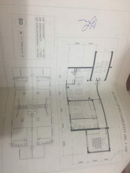 Tirane, shes apartament 2+1+A+BLK 94 m² 87.000 Euro (Kompleksi Malazian garden city)