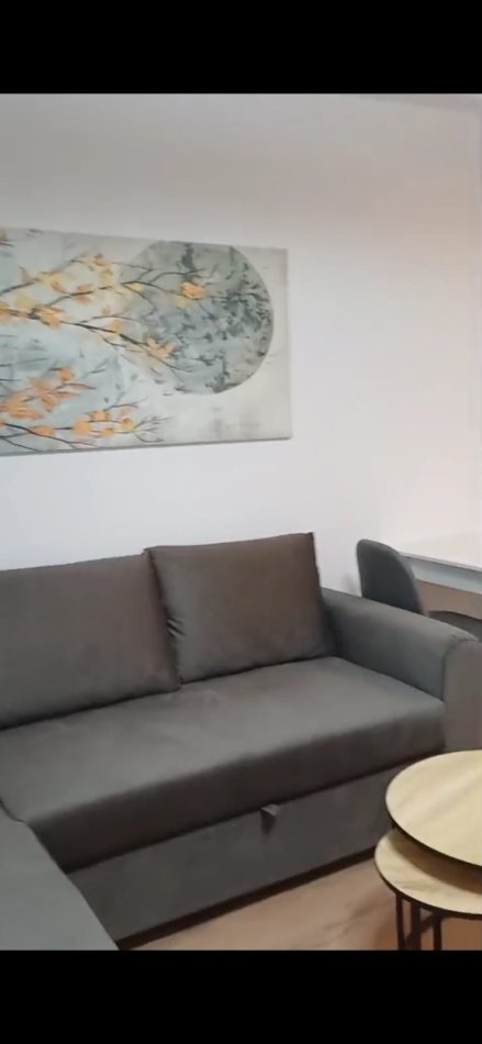 Tirane, jepet me qera apartament 1+1+Ballkon Kati 7, 50 m², i pa banuar me pare 500 € (Don Bosko)