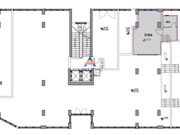 Tirane, jepet me qera ambjent biznesi Kati 0, 418 m² 4.188 € 