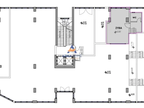 Tirane, jepet me qera ambjent biznesi Kati 0, 418 m² 4.188 € 