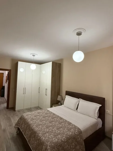 Tirane, jepet me qera apartament 1+1 Kati 5, 74 m² 55.000 Lek (Vizion Plus, Don Bosko)