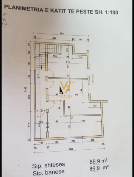 Tirane, shitet apartament 1+1+Ballkon Kati 5, 89 m² 205.000 € (ISH BLLOK)