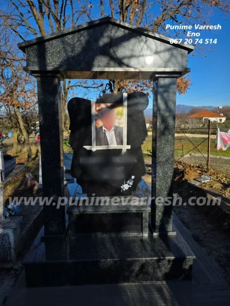 Tirane, ofroj Punime Varresh Granit Hassan Green - Modele Varresh Me Kollona - Belsh