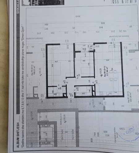 Tirane, shes apartament 3+1+Ballkon Kati 9, (Meis garden)