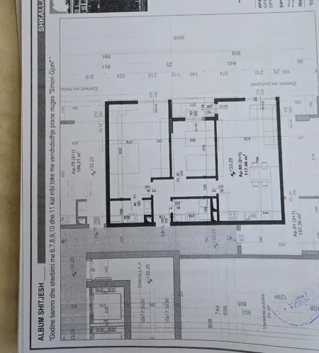 Tirane, shes apartament 3+1+Ballkon Kati 9, (Meis garden)