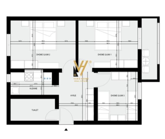 Tirane, jepet me qera zyre Kati 5, 74 m² 680 € (TREGU CAM)