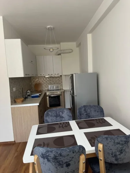Tirane, jepet me qera apartament 1+1 Kati 7, 75 m² 700 € (KOMUNA E PARISIT)
