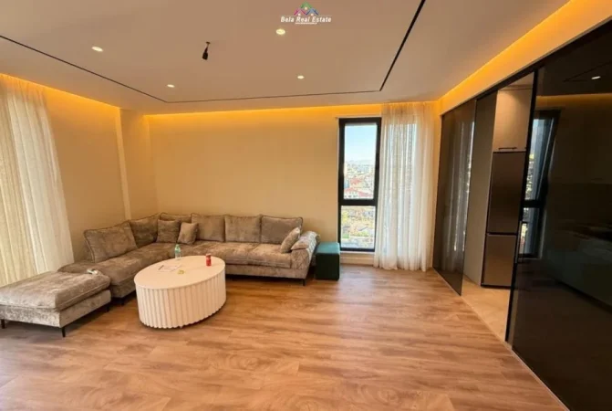 Tirane, jepet me qera apartament 3+1+Ballkon Kati 7, 140 m² 1.200 € (Kompleksi Erli)