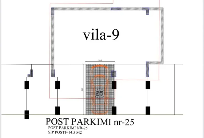 Tirane, shitet Vile 3+1 Kati 0, 233 m² 520.000 € (Rruga "Liqeni i Farkes")