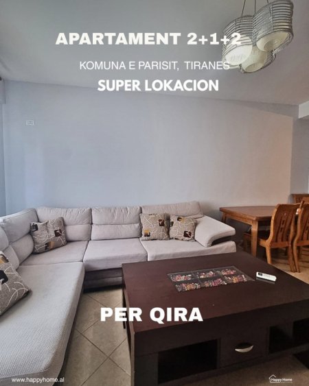 Tirane, jepet me qera apartament 2+1+Ballkon , 700 € 
