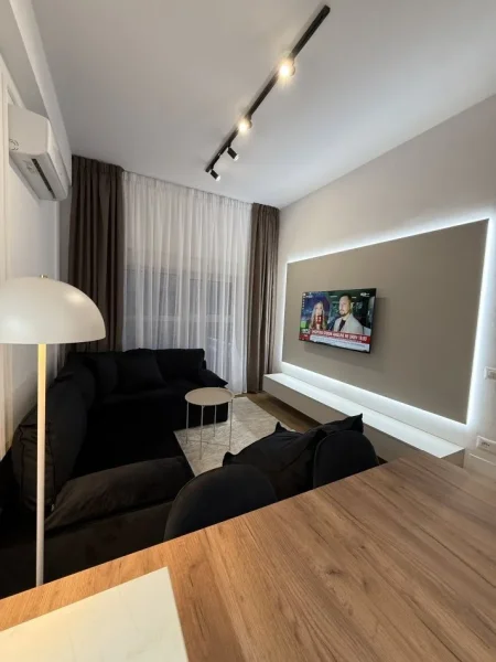 Tirane, jepet me qera apartament 1+1 Kati 7, 50 m² 550 € (ali demi)