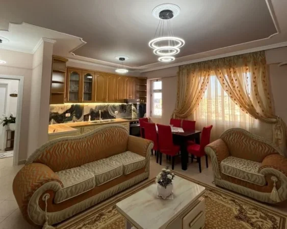 Tirane, jepet me qera apartament 2+1+Aneks+Ballkon Kati 8, 110 m² 650 € (komuna e parisit)