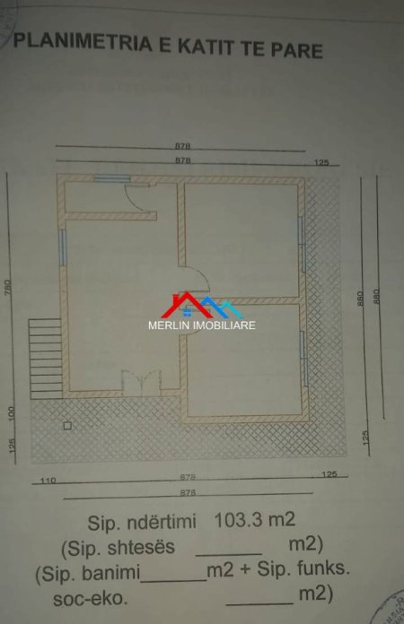 Tirane, shitet Vile 2 Katshe , 181 m² ndertim, 384.000 € (Rruga Arben Lami SHKOZE )
