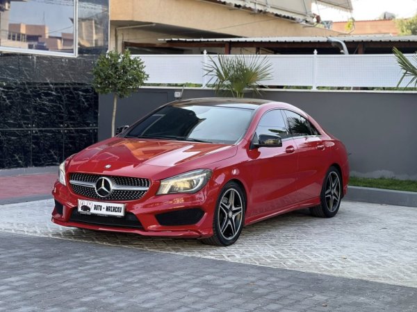 Fier, shes makine OKAZION-9500 EURO-ME LEKE-MERCEDES CLA220d DIESEL-LOOK AMG/// PANORAMA-AUTOMATIK-069 44 00 305-MUNDESI NDERRIMI-ME NDERRIM 12 EURO Nafte, e kuqe Klima 204.000 km 9.500 €