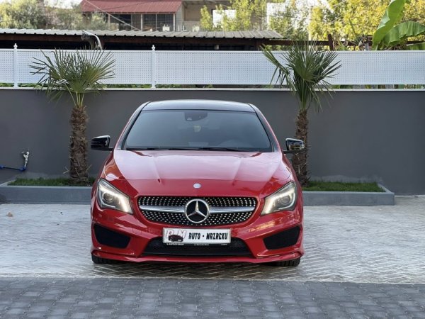 Fier, shes makine OKAZION-9500 EURO-ME LEKE-MERCEDES CLA220d DIESEL-LOOK AMG/// PANORAMA-AUTOMATIK-069 44 00 305-MUNDESI NDERRIMI-ME NDERRIM 12 EURO Nafte, e kuqe Klima 204.000 km 9.500 €