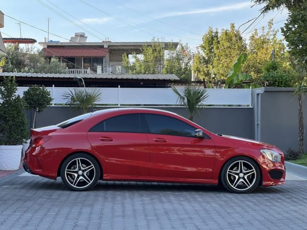 Fier, shes makine OKAZION-9500 EURO-ME LEKE-MERCEDES CLA220d DIESEL-LOOK AMG/// PANORAMA-AUTOMATIK-069 44 00 305-MUNDESI NDERRIMI-ME NDERRIM 12 EURO Nafte, e kuqe Klima 204.000 km 9.500 €