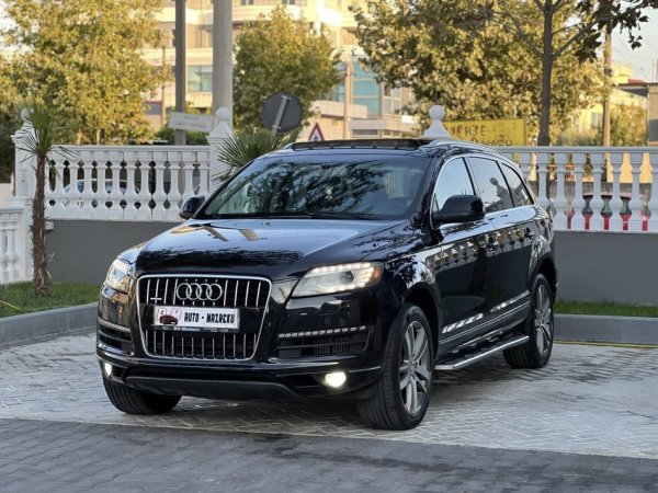 Fier, shes makine OKAZION-8500 EURO ME LEKE-AUDI Q7-3.0 DIESEL TDI-PANORAMA 7 VENDSHE-FULL OPTIONS-MUNDESI NDERRIMI-ME NDERRIM 10 EURO-069 44 00 305 Nafte, e zeze automatik Klima 275.000 km 8.500 €