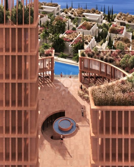 Dhermi - Palase, shitet apartament 2+1 , 94 m² (Sun Palase Residence)