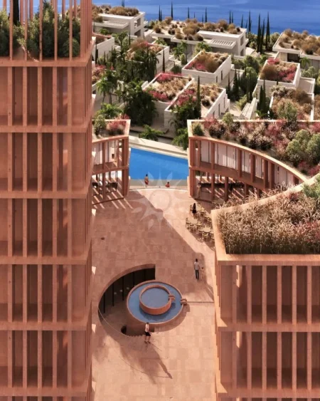 Dhermi - Palase, shitet apartament 2+1 , 94 m² (Sun Palase Residence)