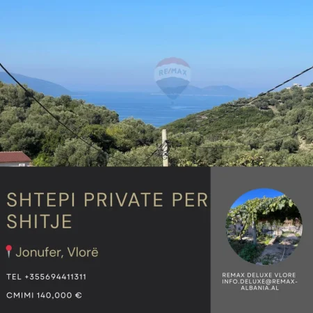 Radhime - Orikum, shitet shtepi 3+1 Kati 0, 300 m² 140.000 € (Jonufer, Vlore)