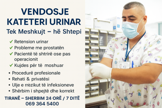 Tirane, ofroj Infermier në Shtëpi 24/7 në Tiranë – Shërbim Infermieror Profesional
