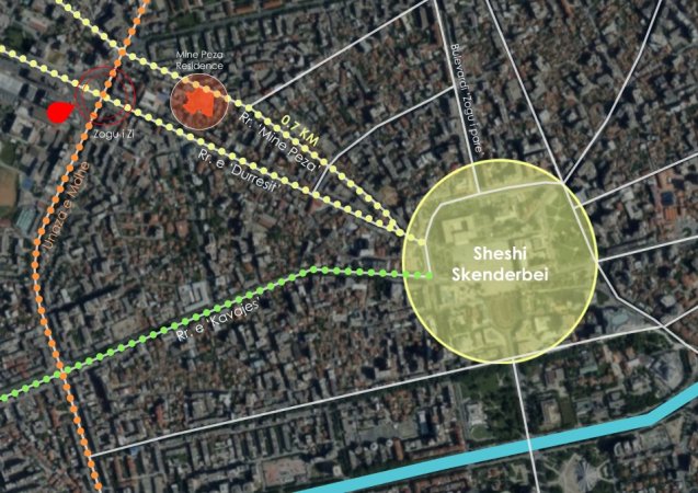 Jepet Ambjent me qera tek Golden Tower - Mine Peza